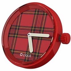 Image of O'Clock ur,Tartan Red